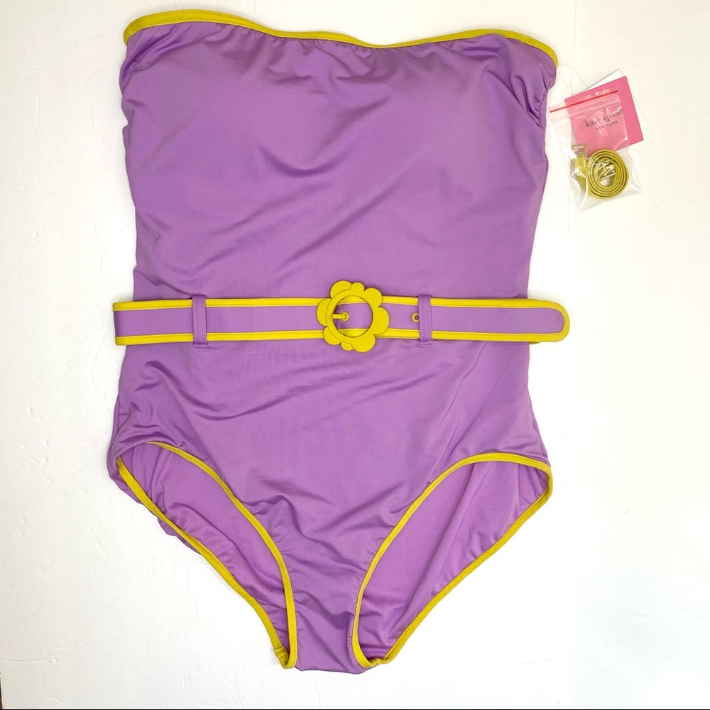 NWT Kate Spade NY Daisy Buckle Bandeau Belted Sz L